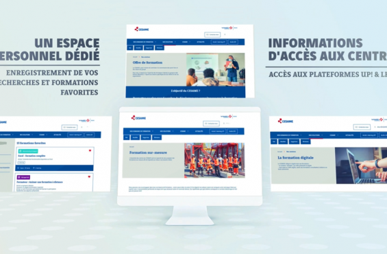 capture d'écran du site cesame